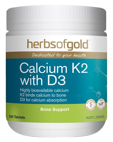 Base Nutrition | Calcium K2 with D3