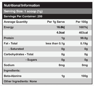 Base Nutrition | Essentials Beta Alanine