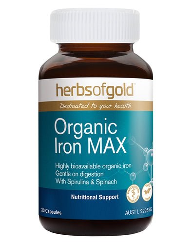 Organic Iron Max | Base Nutrition