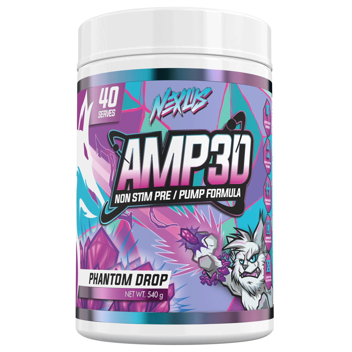 Base Nutrition | AMP3D Stim-Free