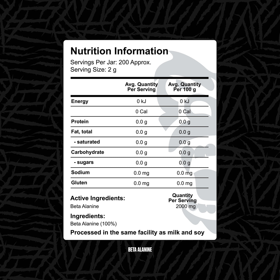 Base Nutrition | Beta Alanine