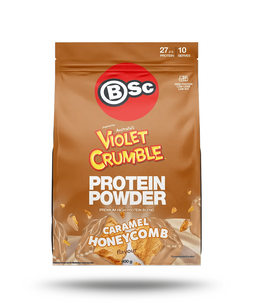 Base Nutrition | BSc x Violet Crumble Protein Powder