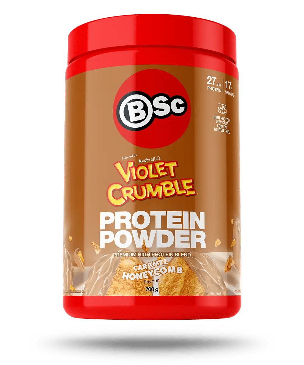 Base Nutrition | BSc x Violet Crumble Protein Powder