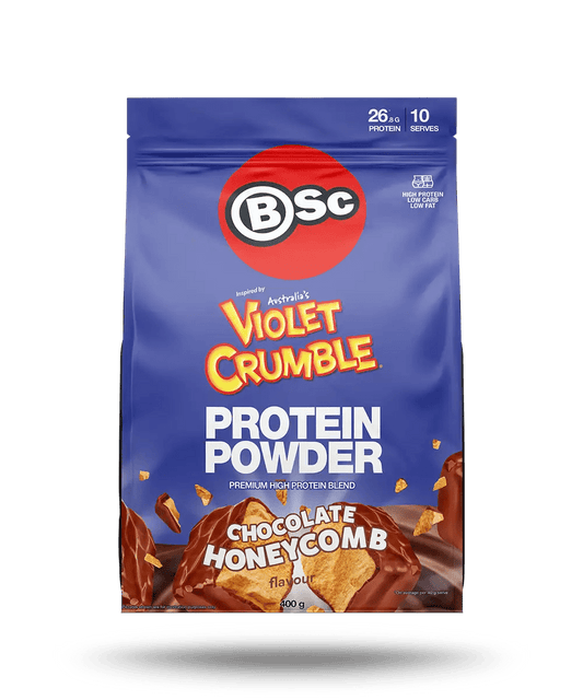 Base Nutrition | BSc x Violet Crumble Protein Powder