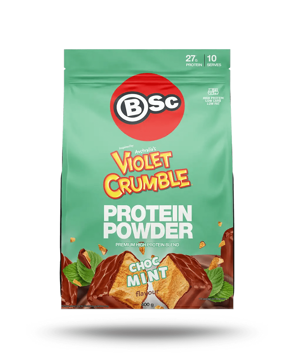 Base Nutrition | BSc x Violet Crumble Protein Powder