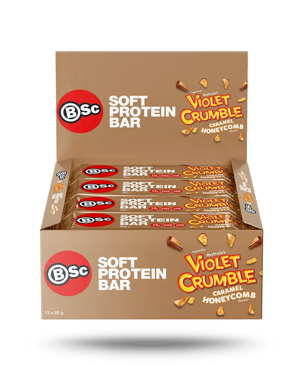Base Nutrition | BSc x Violet Crumble Soft Protein Bar