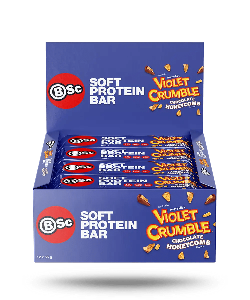 Base Nutrition | BSc x Violet Crumble Soft Protein Bar