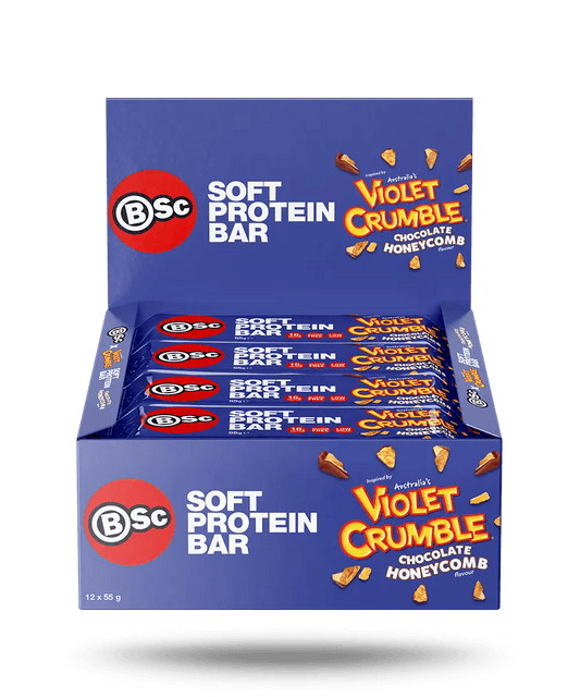 Base Nutrition | BSc x Violet Crumble Soft Protein Bar