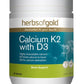 Base Nutrition | Calcium K2 with D3