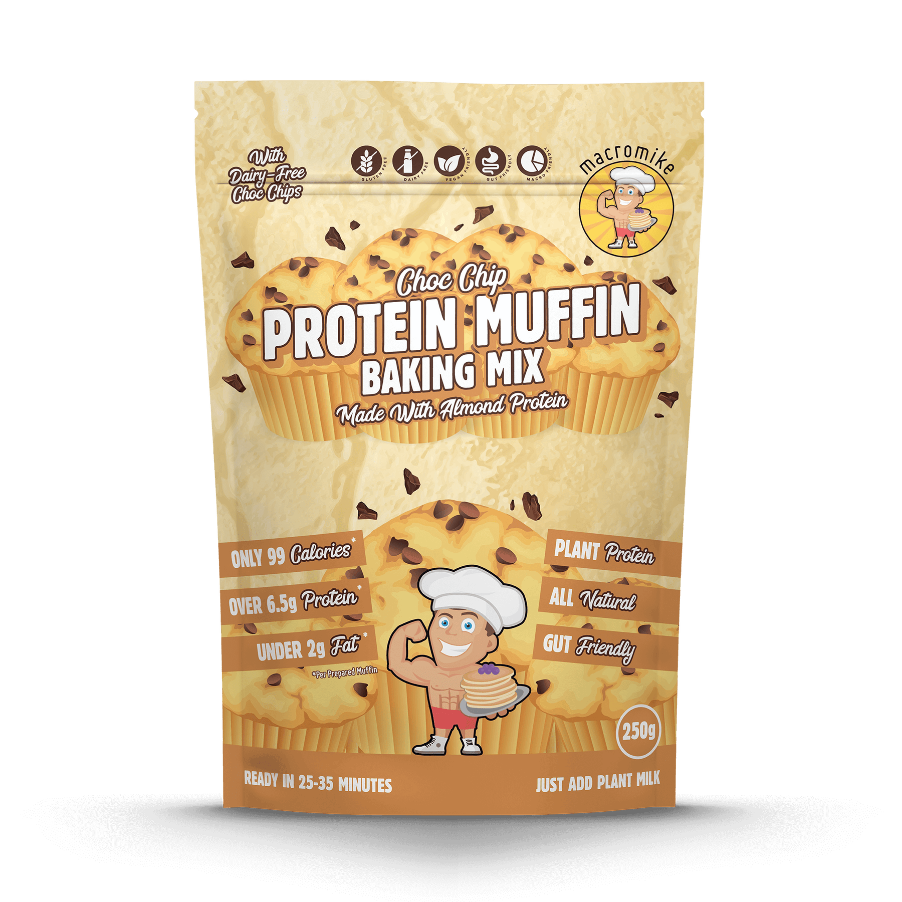 Choc Chip Muffin Baking Mix | Base Nutrition