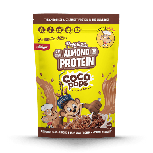 Coco Pops Almond Protein by Macro Mike x Kellogg's | Base Nutrition
