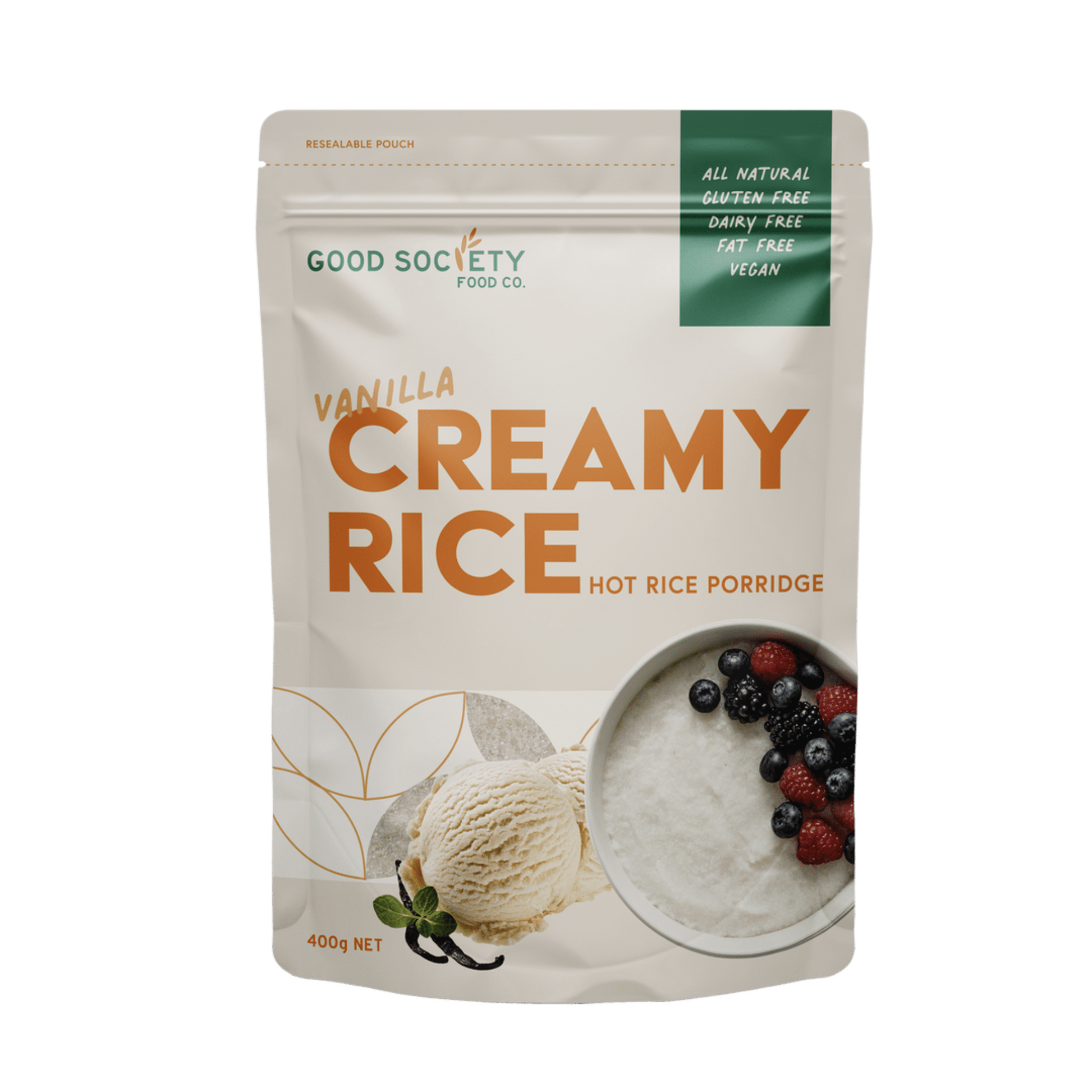 Creamy Rice by Good Society Food Co | Base Nutrition