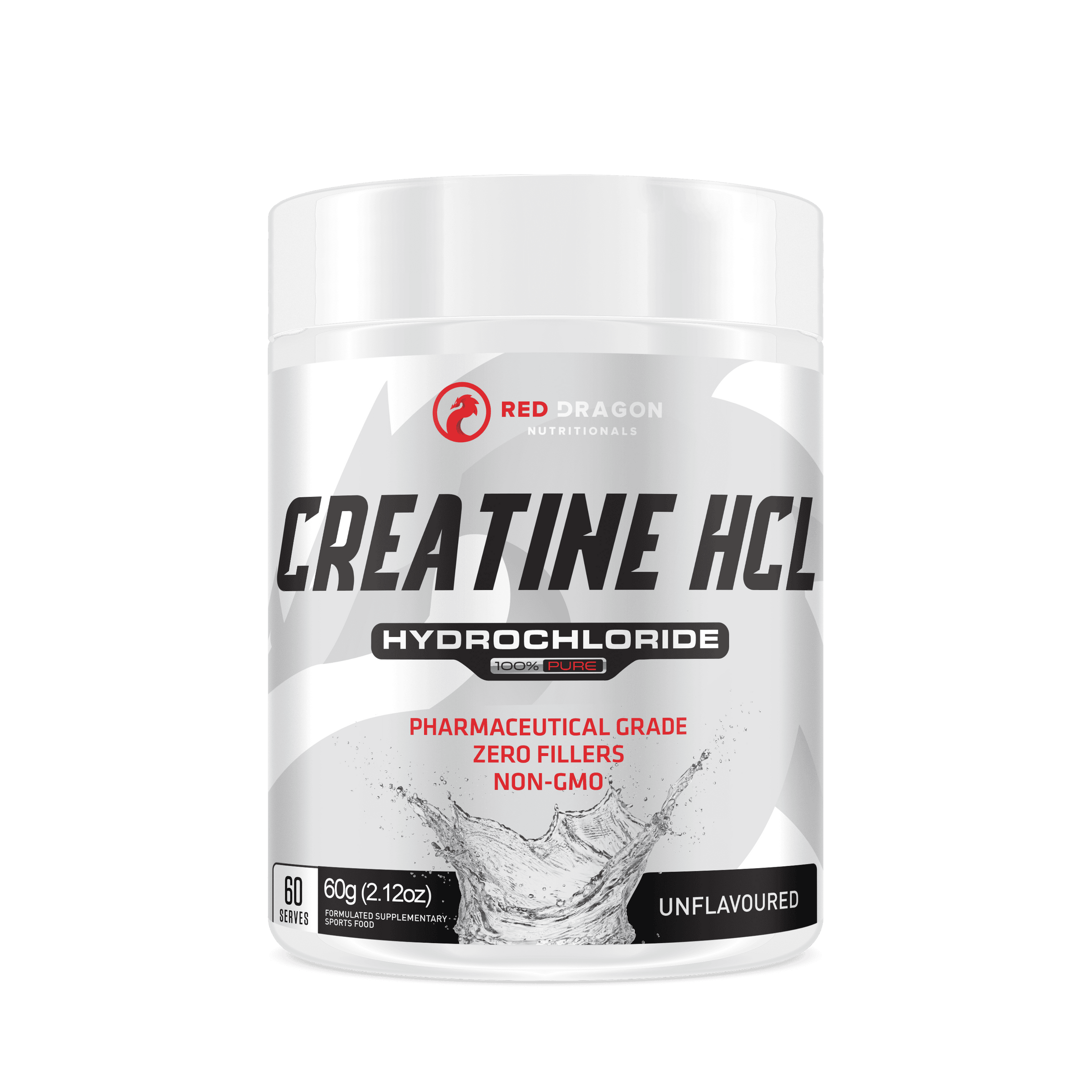 Red Dragon Creatine HCL | High-Absorption Pure Creatine – Base Nutrition