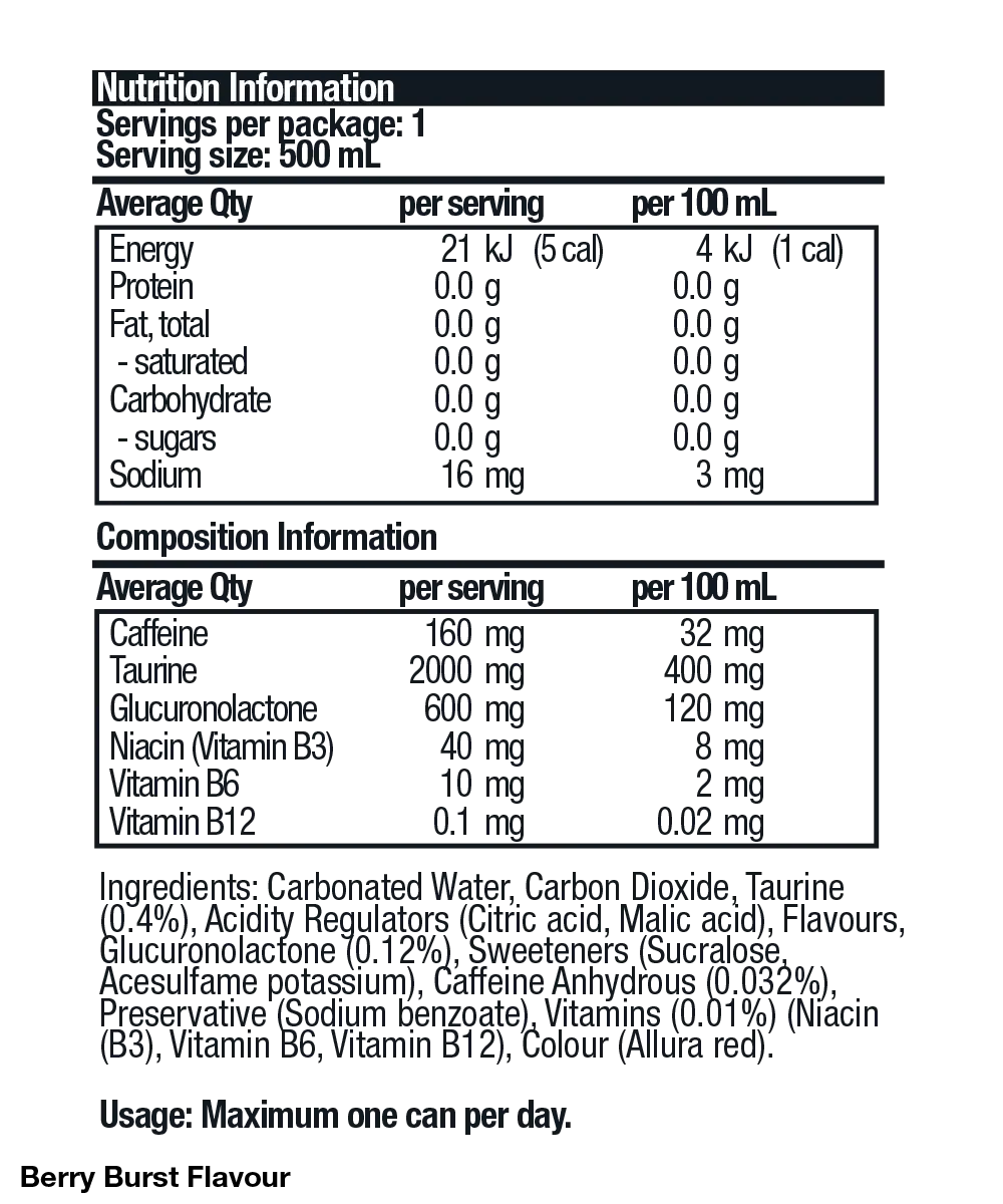 Base Nutrition | Energy Can