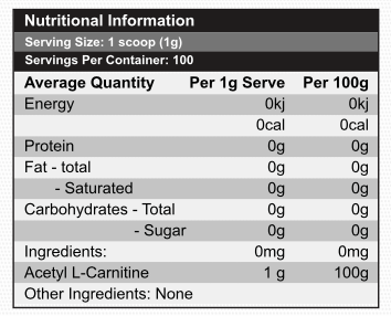 Base Nutrition | Essentials Acetyl L-Carnitine