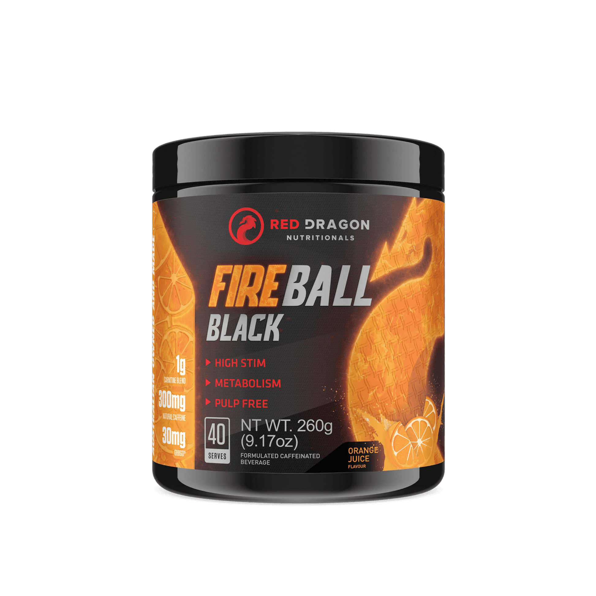 Fireball Black by Red Dragon Nutritionals | Base Nutrition