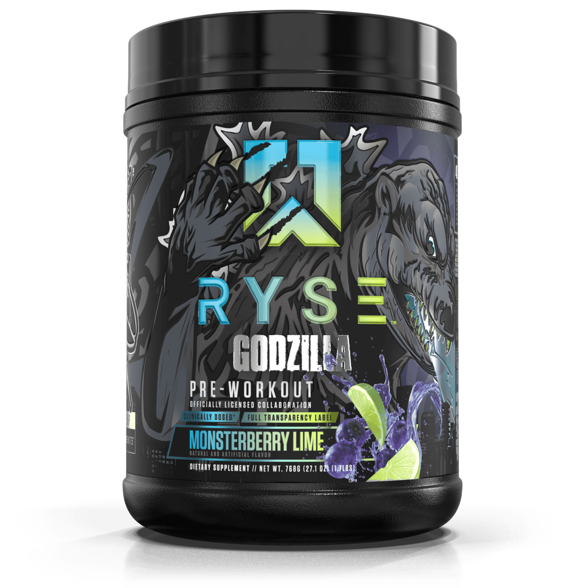 Godzilla Pre Workout by Ryse | Base Nutrition