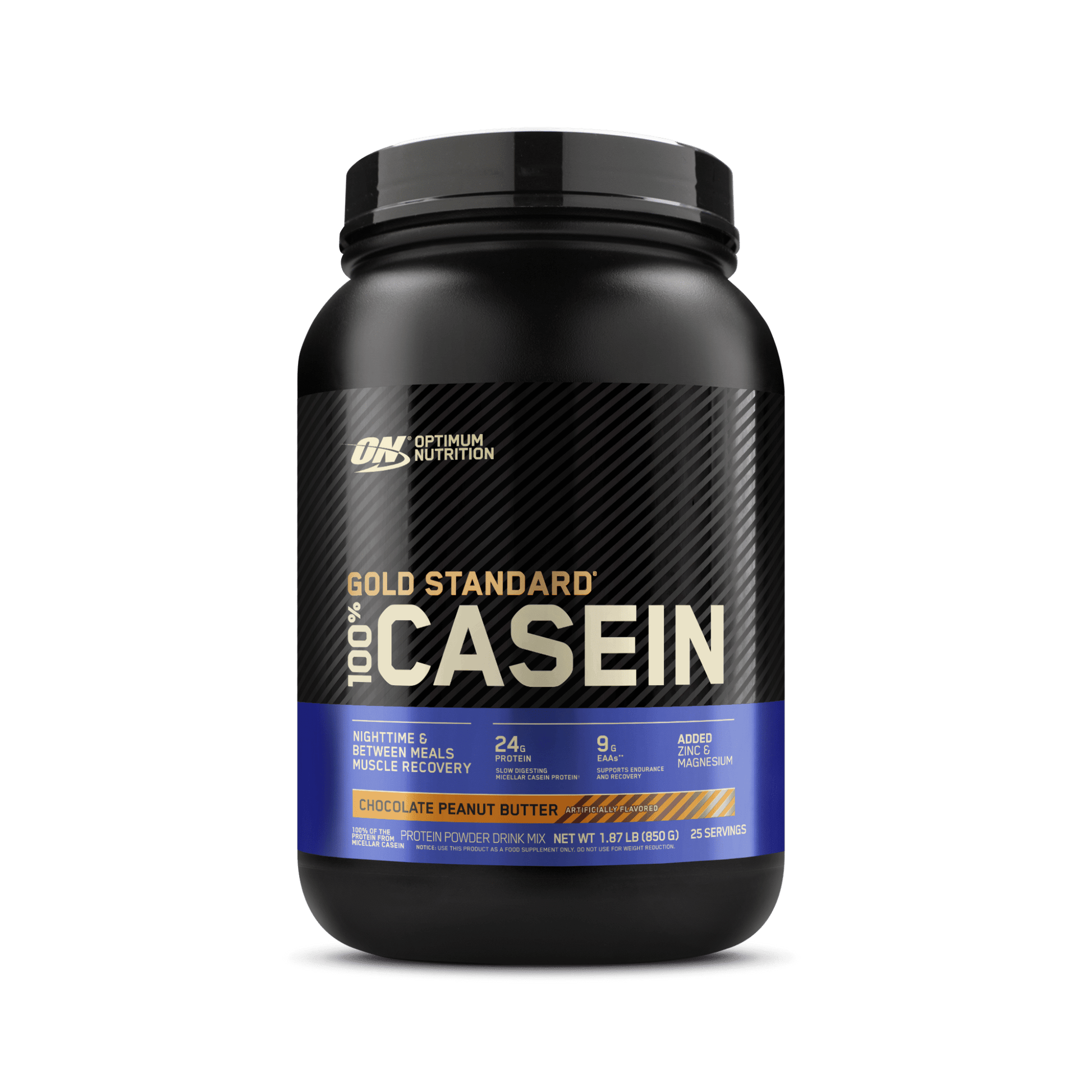 Gold Standard 100% Casein by Optimum Nutrition | Base Nutrition
