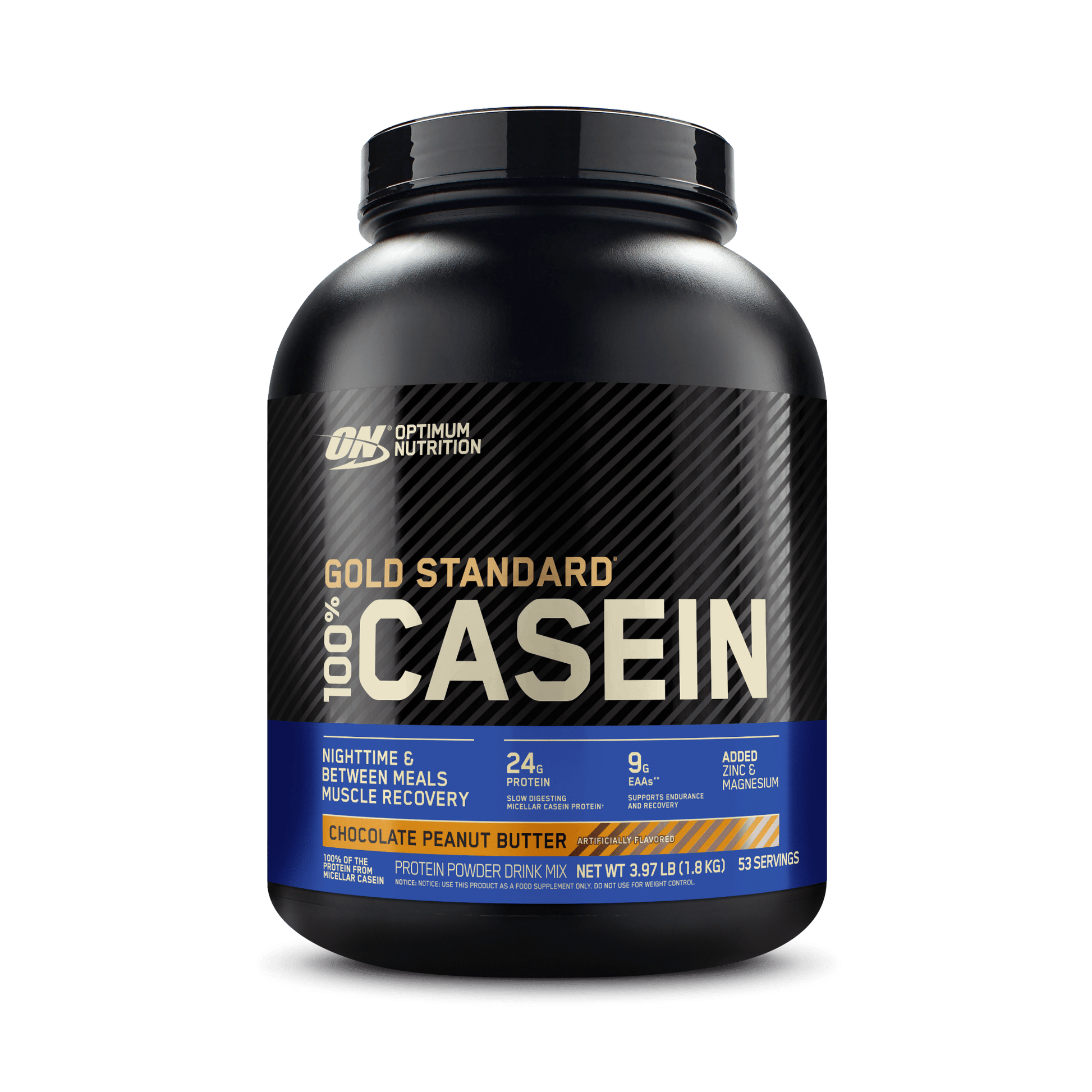 Gold Standard 100% Casein by Optimum Nutrition | Base Nutrition