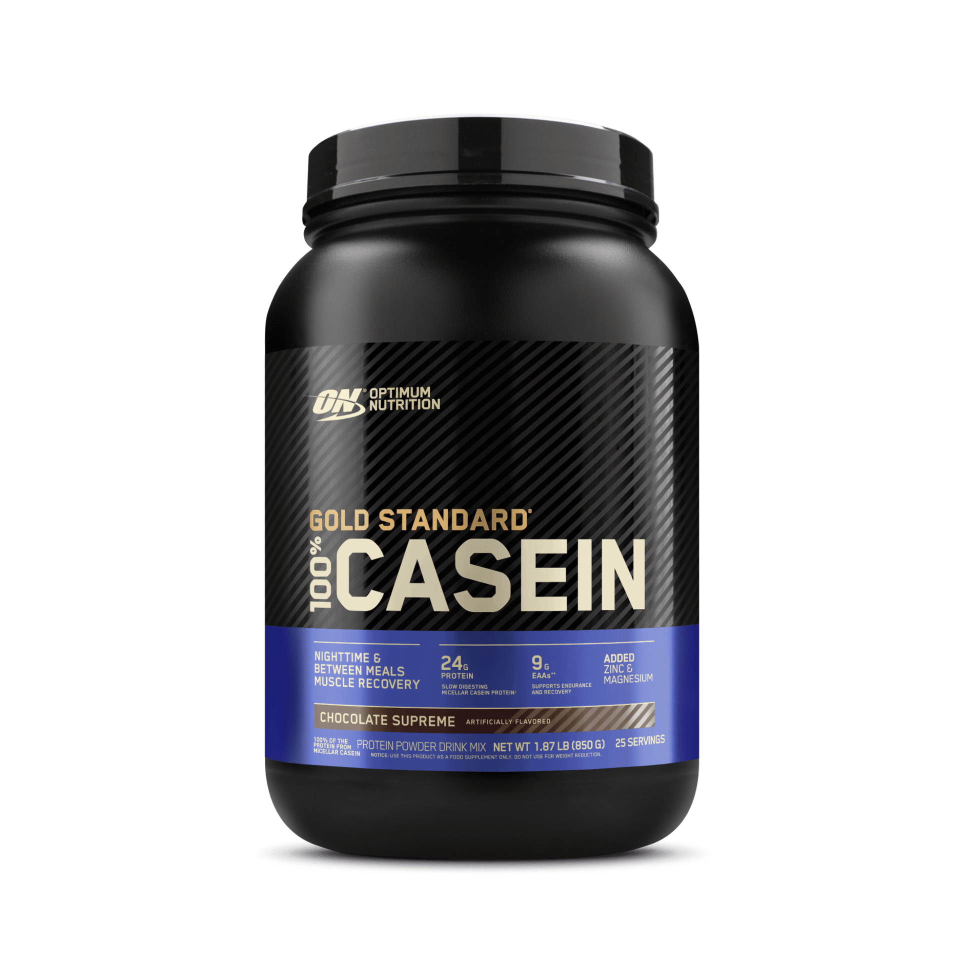 Gold Standard 100% Casein by Optimum Nutrition | Base Nutrition