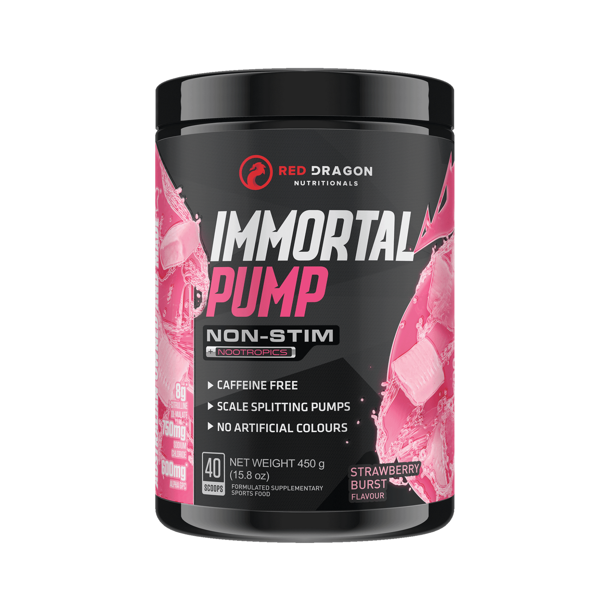 Immortal Pump by Red Dragon Nutritionals | Base Nutrition