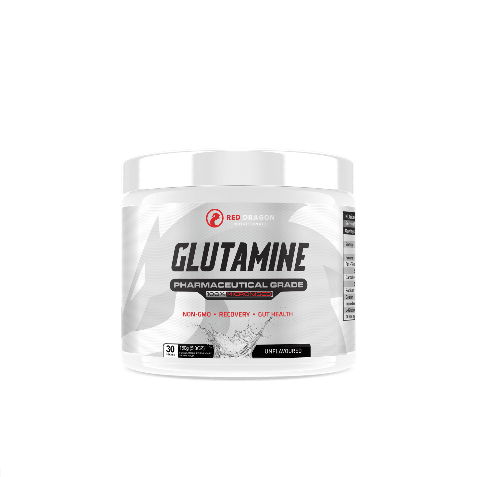 L - Glutamine by Red Dragon Nutritionals | Base Nutrition