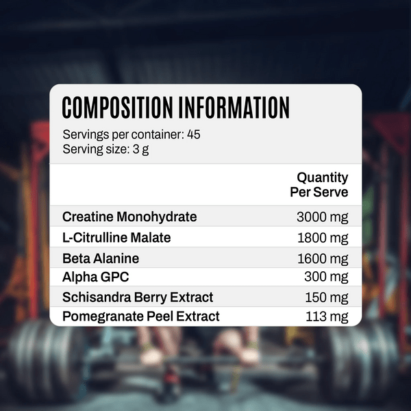 Base Nutrition | Max Lift
