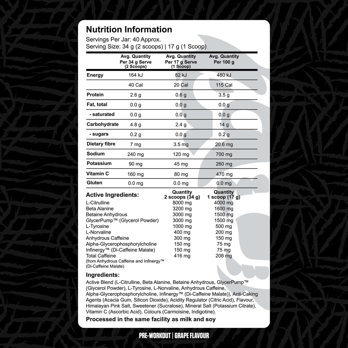 Base Nutrition | Pre Workout