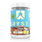 RYSE Loaded Pre-Workout in Country Time Blueberry Lemonade flavour combines 4.5g L-Citrulline, 3.5g Beta-Alanine, and 10mg Thinkamine™ with extended-release caffeine for powerful pumps, endurance, and clean, lasting energy.