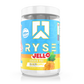 RYSE Loaded Pre-Workout in Jello Pineapple flavour combines 4.5g L-Citrulline, 3.5g Beta-Alanine, and 10mg Thinkamine™ with extended-release caffeine for powerful pumps, endurance, and clean, lasting energy.