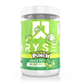RYSE Loaded Pre-Workout in Sour Green Apple flavour combines 4.5g L-Citrulline, 3.5g Beta-Alanine, and 10mg Thinkamine™ with extended-release caffeine for powerful pumps, endurance, and clean, lasting energy.
