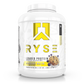 RYSE Loaded Protein in Blueberry Muffin (4lb) is a high-quality whey protein powder featuring 25g of premium whey isolate with added prebiotic fibre and MCTs to support muscle recovery, gut health, and performance.